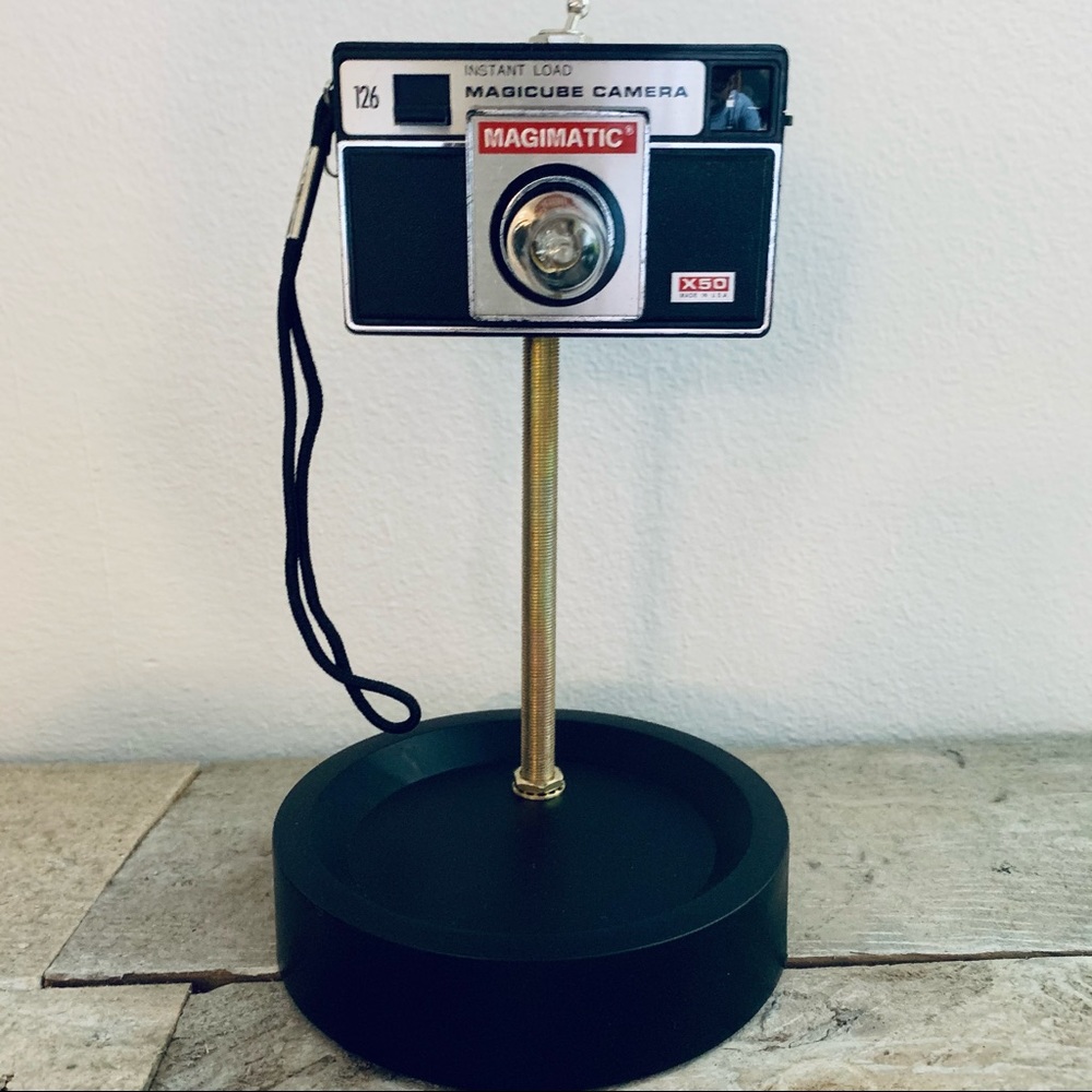 Vintage Magimatic Camera Table Lamp